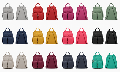 Nylon School Backpack
