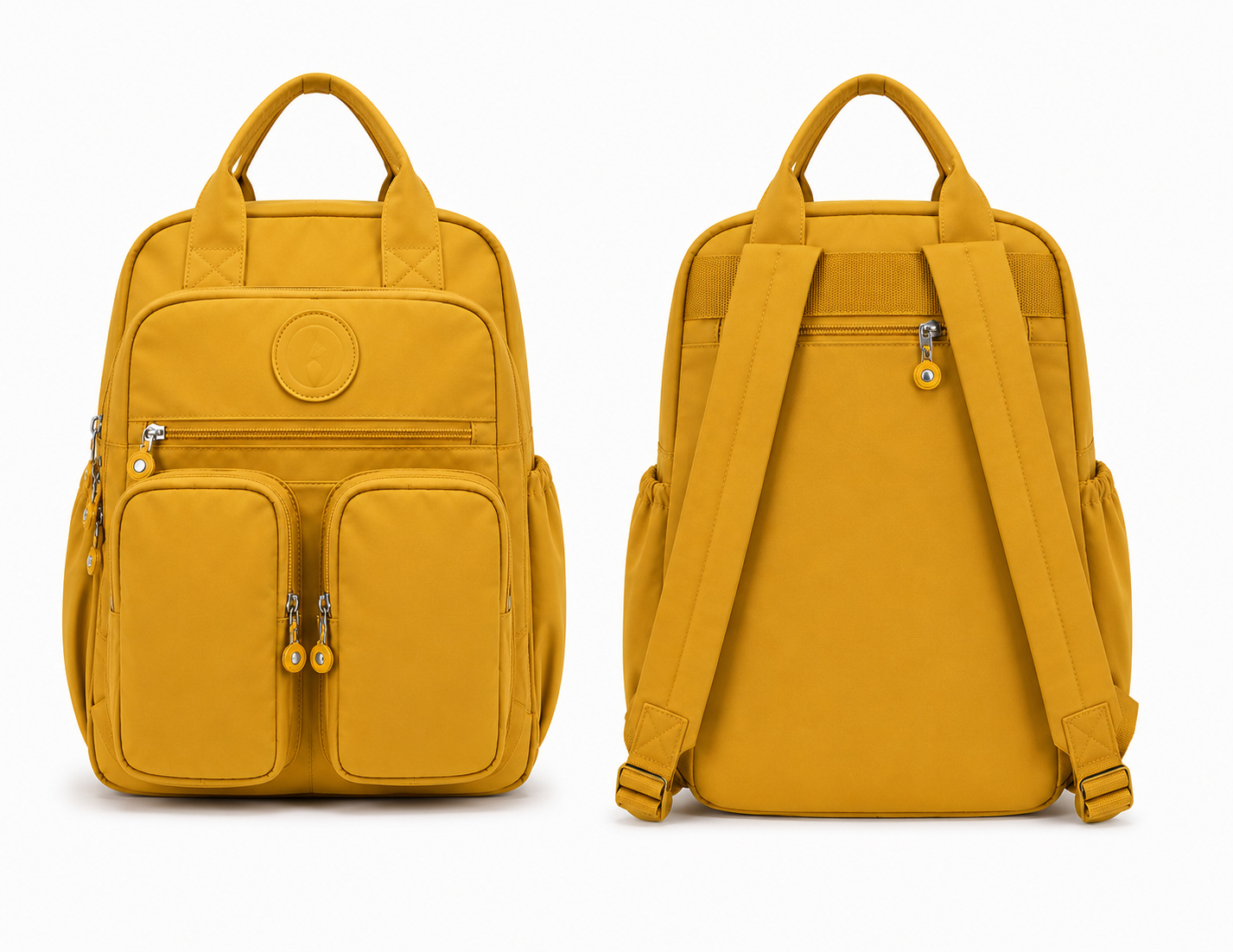 Nylon School Backpack