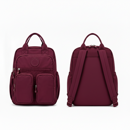 Nylon School Backpack