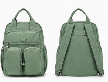Nylon School Backpack