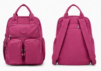 Nylon School Backpack