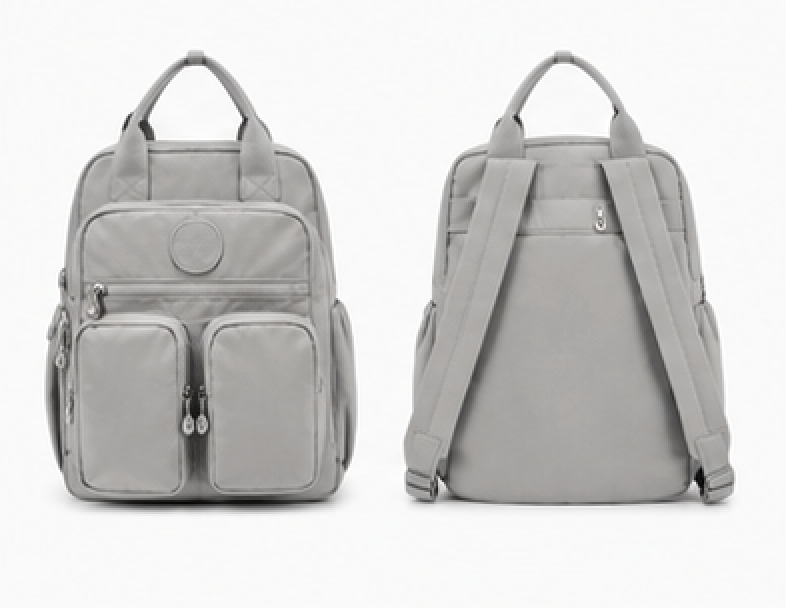 Nylon School Backpack