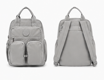 Nylon School Backpack