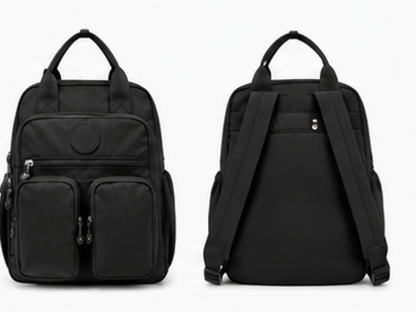 Nylon School Backpack