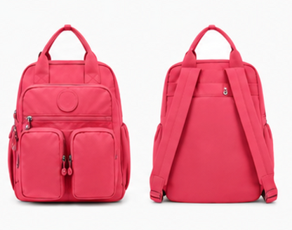 Nylon School Backpack
